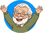 SeniorSpace Logo showing a smiling senior man
